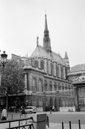 The Sainte-Chapelle, exterior